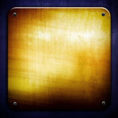 Fototapeta premium golden plate