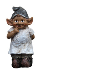 Freigestellter Zwerg