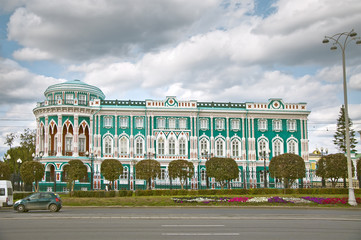 Fototapeta premium Дом Н.И. Севастьянова (Дом Союзов), Екатеринбург