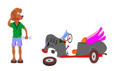 собака слесарь