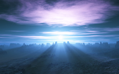 Fototapeta premium Sonnenstrahlen