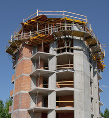 Construction of the building - building a house