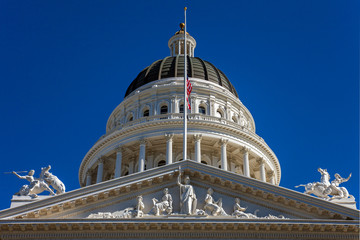 Fototapeta na wymiar Sacramento State Capitol von Kalifornien