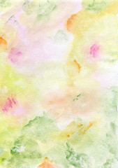 Watercolor hand painted background