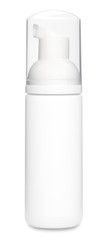 White Foam Deodorant Bottle Template