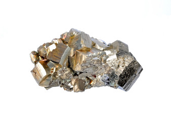 Pyrite, pyrite single large cubes