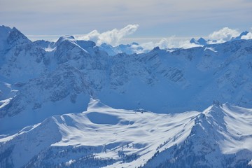 Fototapeta na wymiar góra zima natura
