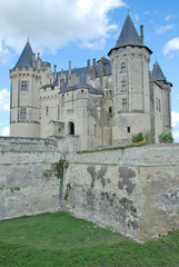 Fototapeta na wymiar Zamek Książąt Anjou, Saumur