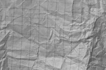 crumpled white paper as a background