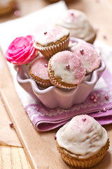 Cupcakes mit Zuckerguss