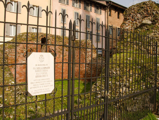 Resti Torre Civica Pavia