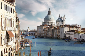 Lovely canals in Venice. Italy