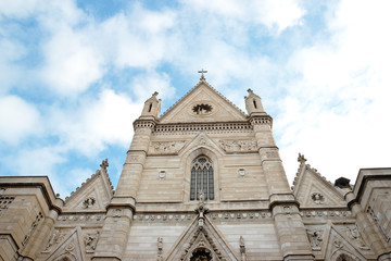 Fototapeta na wymiar Katedra Neapol zewnętrzne