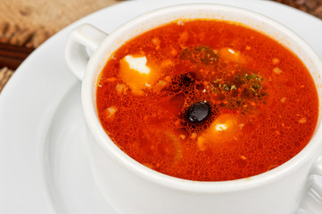Solyanka soup