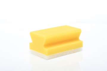 Sponge on a white background