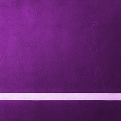 Paddle purple badminton court texture with white line