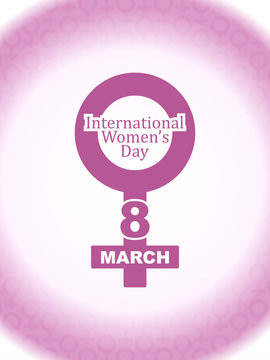 Beautiful background design for Women's day