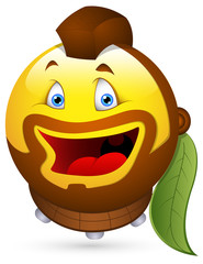 Smiley Vector Illustration - Rockstar Face