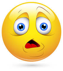 Smiley Vector Illustration - Puzzled Face