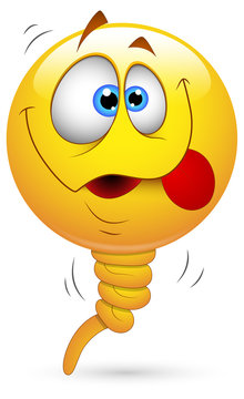 recommend clip art: Smiley Vector Illustration - Balloon Face