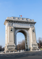 Triumph Arch - landmark in Bucharest