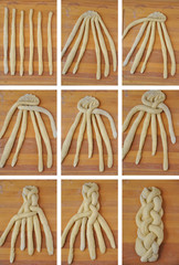 Anleitung Challah flechten