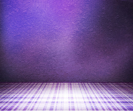 Interior Room Violet Background
