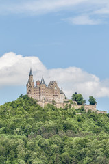 Fototapeta na wymiar Zamek Hohenzollernów w Baden-Württemberg, Niemcy