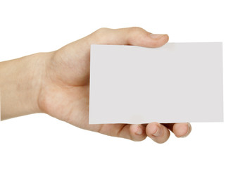 Fototapeta premium Credit card female hand holding