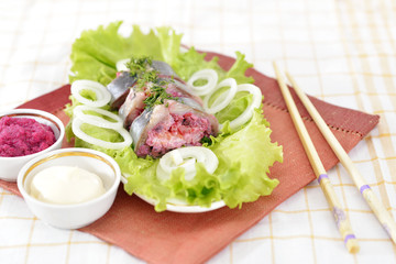 Herring rolls