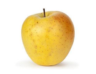 yellow apple Isolated on white background
