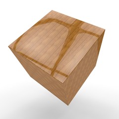 3D cubes background