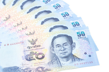 Fototapeta premium Thailand Currency 50 bath