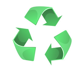 Obraz premium Recycles symbol