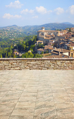 Garden terrace, tuscany by Perugia