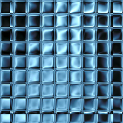 Blue mosaic