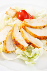 Chicken Caesar salad