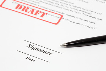 Sign document