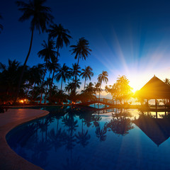 Sunraise at Thailand paradise