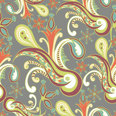 Vintage ornament seamless texture