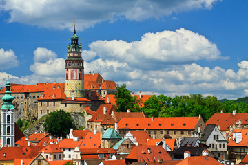 Obraz premium Cesky Krumlov, Czech Republic