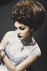 Portrait of a beautiful lady