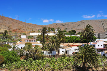 view of Betancuria Fuerteventura, Canary Islands, Spain