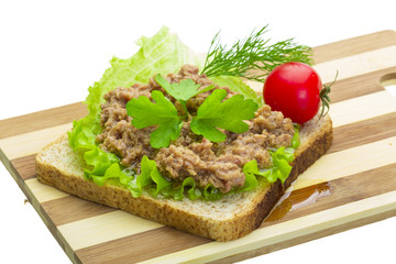 Sandwich with Tuna