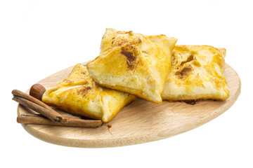 Patty with apple and cinnamon