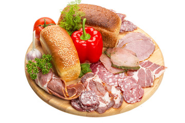 Sausages assortment