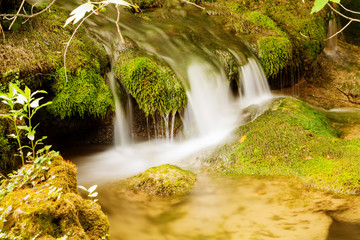Small waterfall, Krka national park, Croatia
