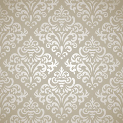 Damask seamless pattern