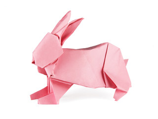 Easter origami rabbit
