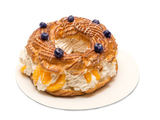 cake isolated on white background